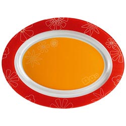 ����� GRAPHIC FLOWERS RED �������� 35 ��