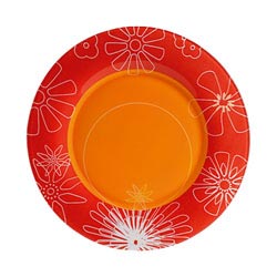 ������� ��������� GRAPHIC FLOWERS RED