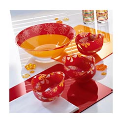 ����� ���������� GRAPHIC FLOWERS RED 7 ��.