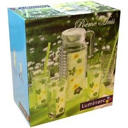 Набор POEME ANIS 5 предметов (графин 1,1л с крышкой + 4 стакана 300 мл)