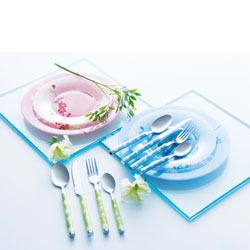 �������� ������� Floral Blue 24 �������� 6 ������