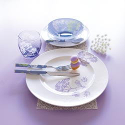 Столовый сервиз PURPLE 19 пр.