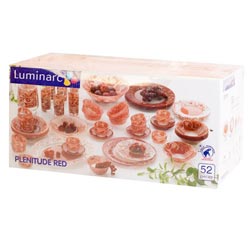 Столовый сервиз PLENITUDE RED 52 предмета
