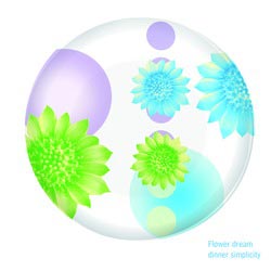������� ��������� FLOWERS DREAM BLUE 25��