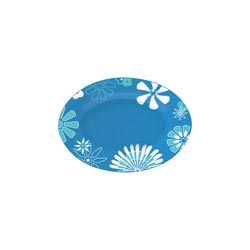 Селедочница GRAPHIC FLOWERS BLUE 22 см
