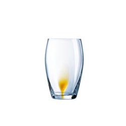 Стаканы DRIP AMBER высокие 350 мл, 4 шт