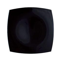 Тарелка обеденная QUADRATO черная 26 см