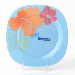 Тарелка обеденная HIBISCUS BLUE 28 см