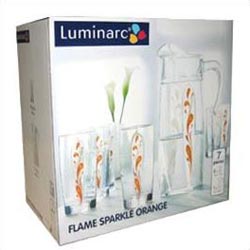 Питьевой набор FLAME SPARKLE ORANGE 7 предметов